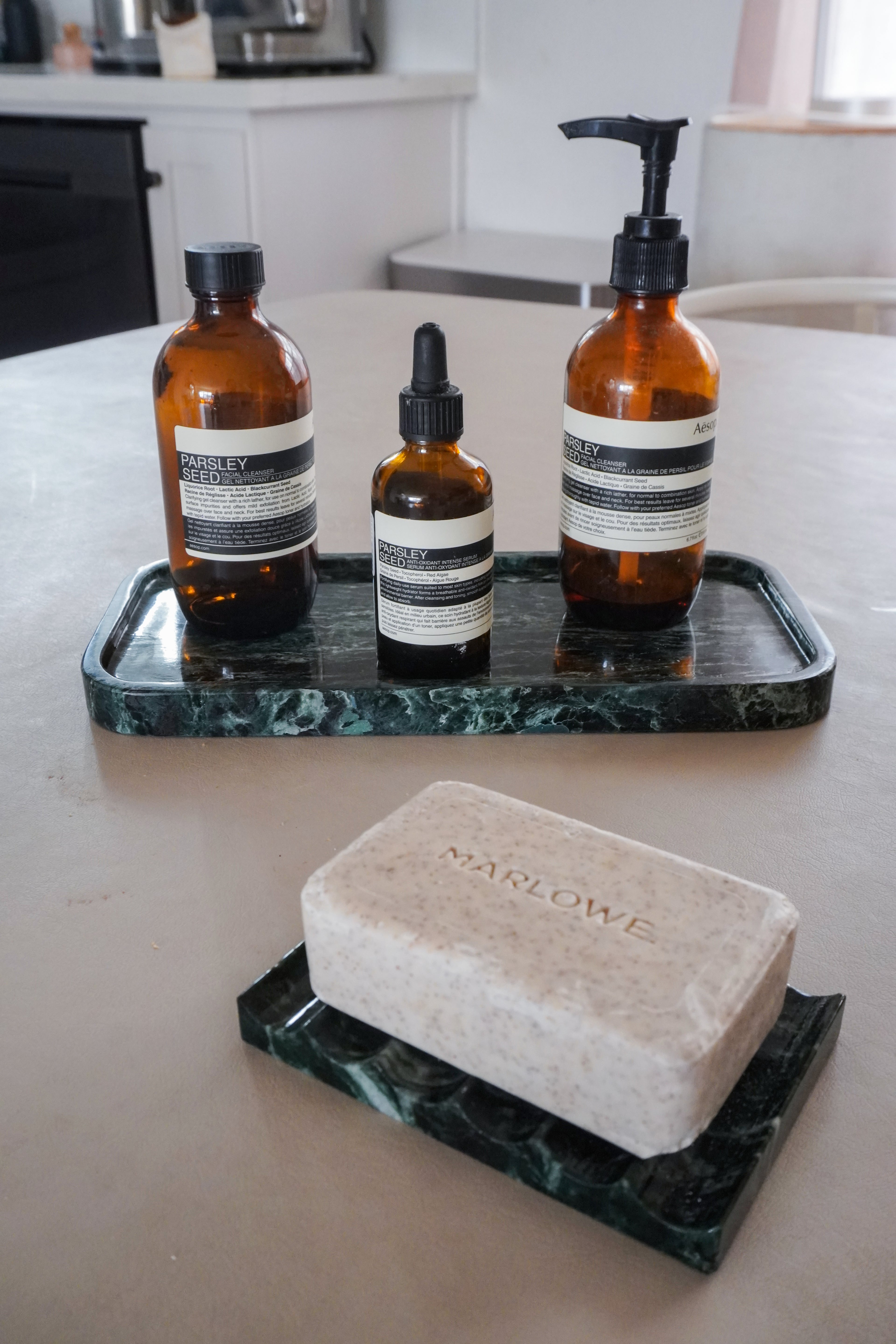 Marble Soap Dish--Multiple Colors