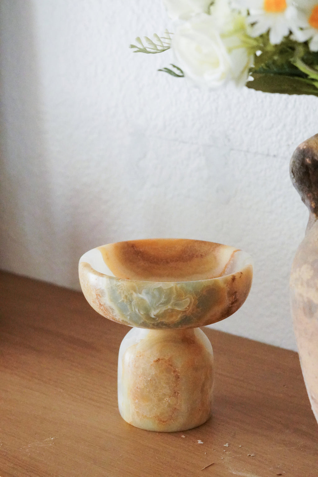 Marble Candle Holder