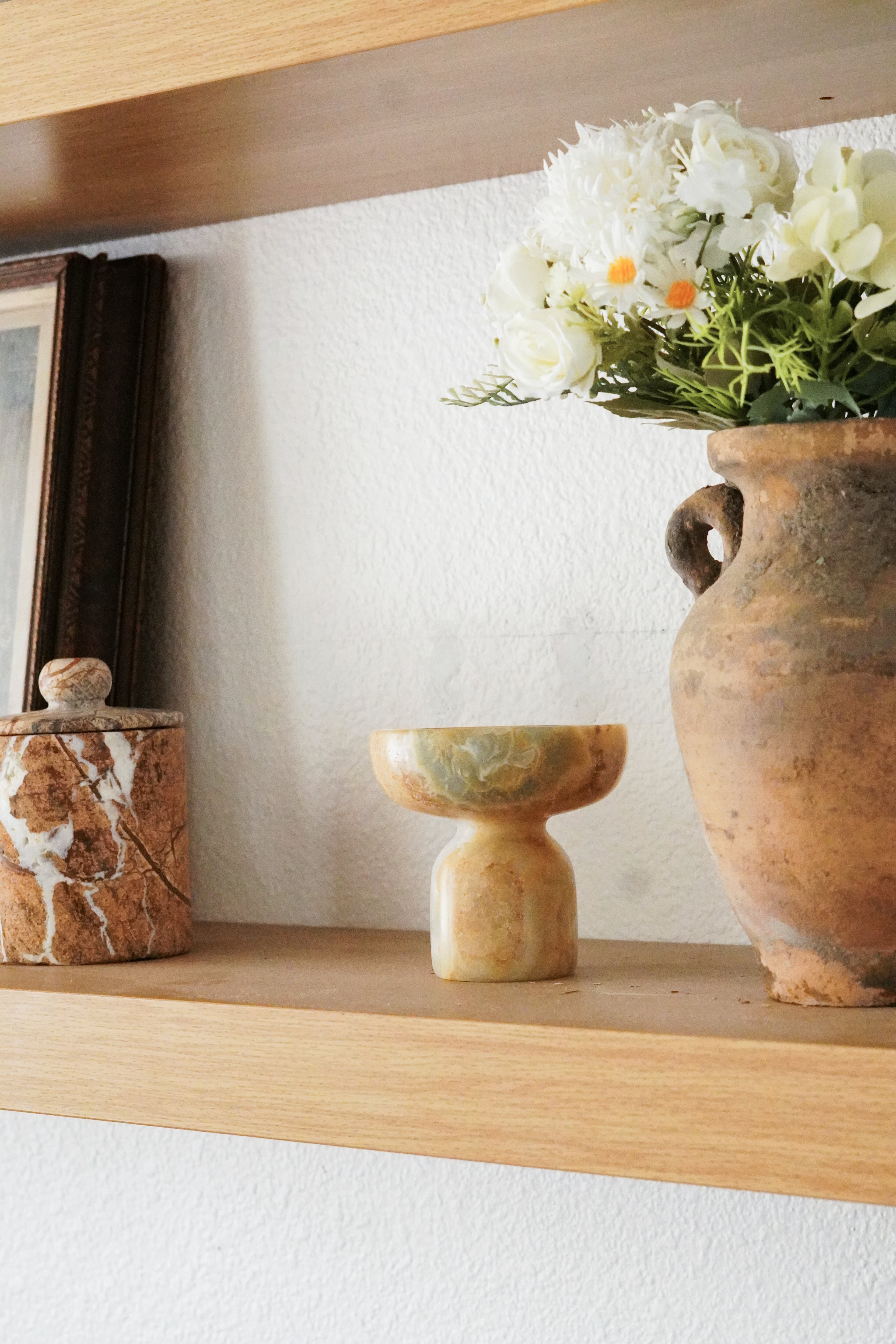 Marble Candle Holder