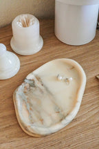 White Marble Cloud Tray
