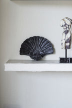 Natural Sandstone Seashell Wall Sconce