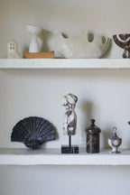 Natural Sandstone Seashell Wall Sconce