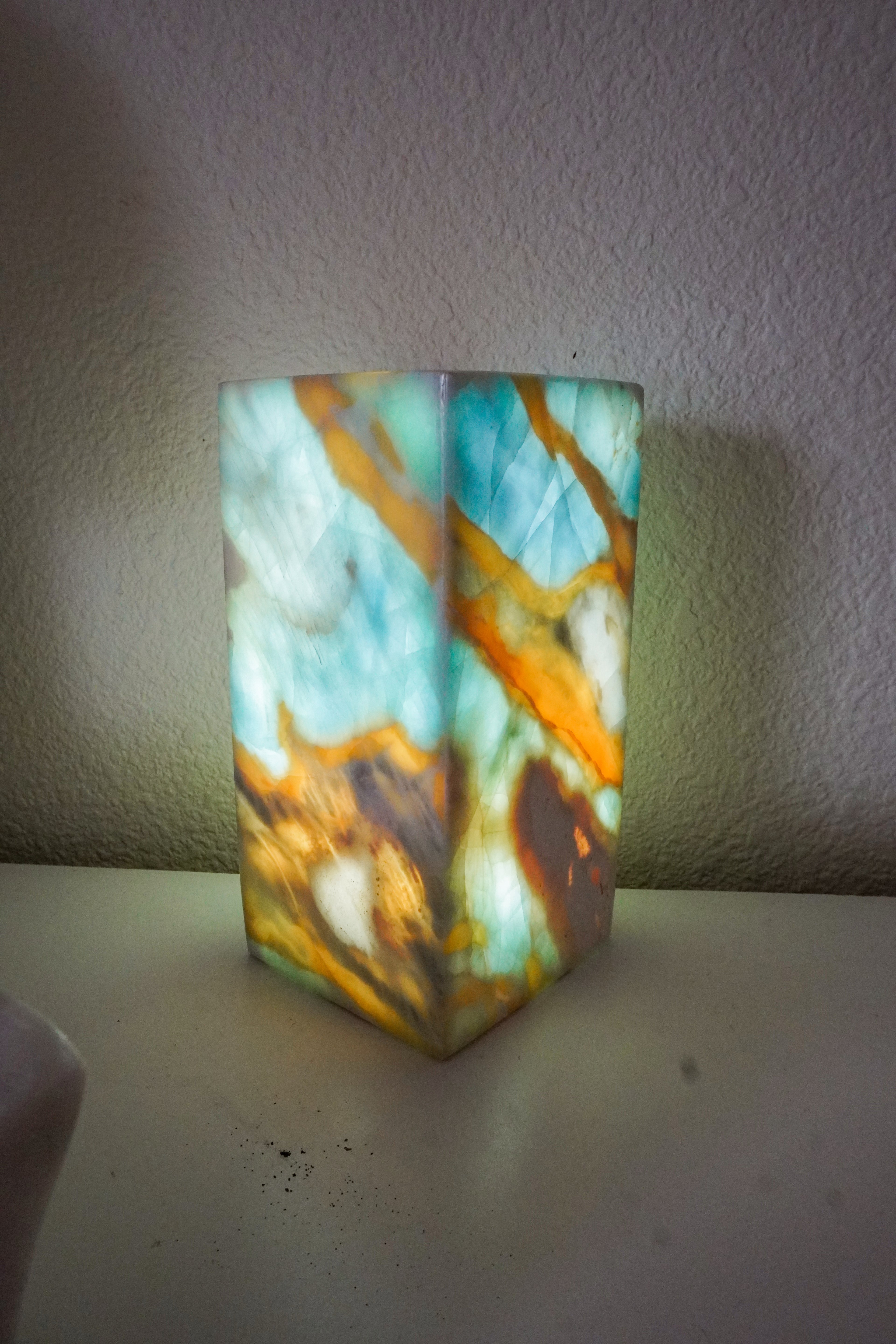 Blue Onyx Vanity Decor Set