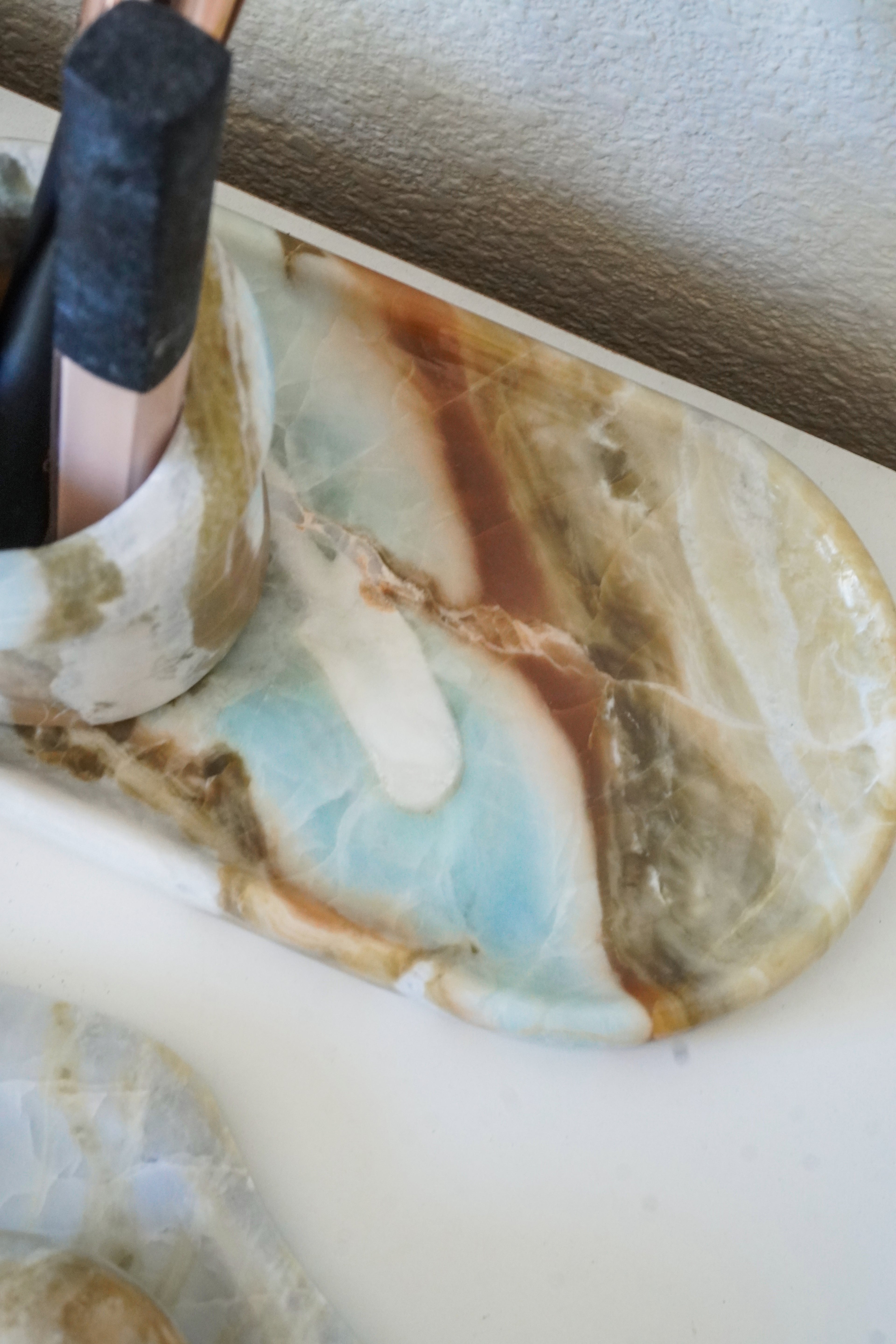 Blue Onyx Vanity Decor Set