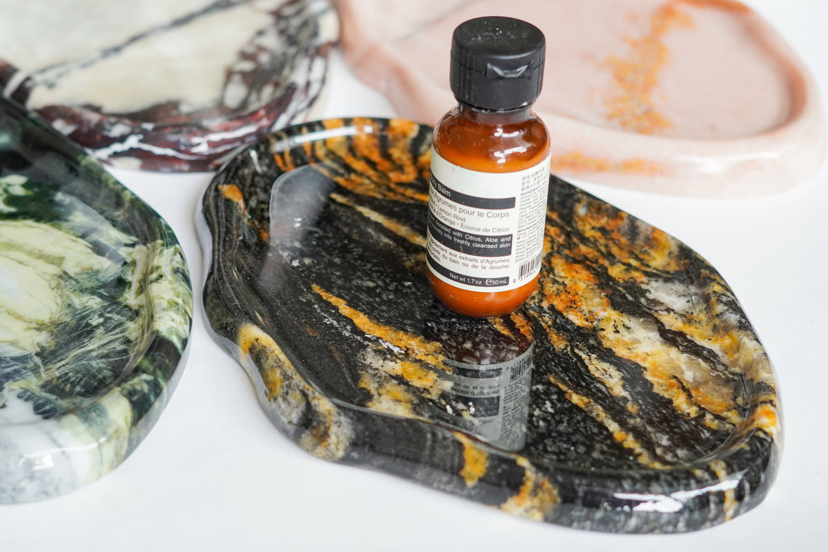 Marble Cloud Tray--Various Colors