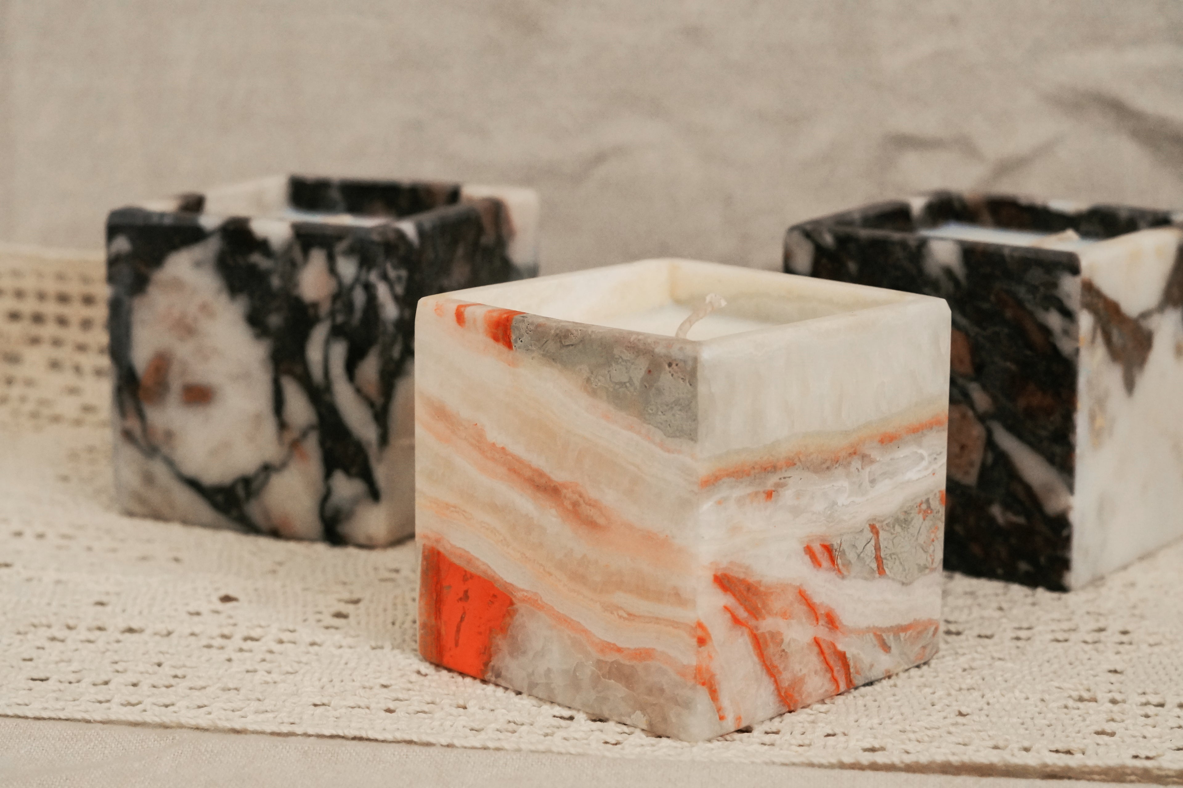 Marble Scented Candle