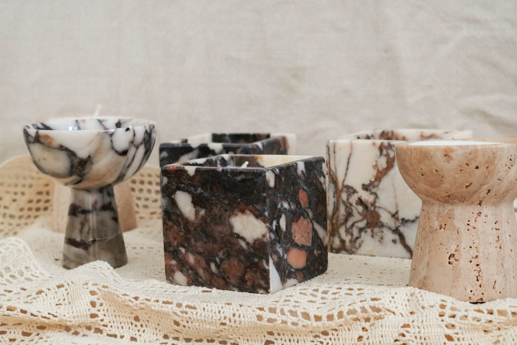 Marble Scented Candle
