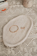 Travertine Cloud Decorative Tray