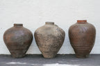 Vintage Chinese Earthenware Pot--Large Tall