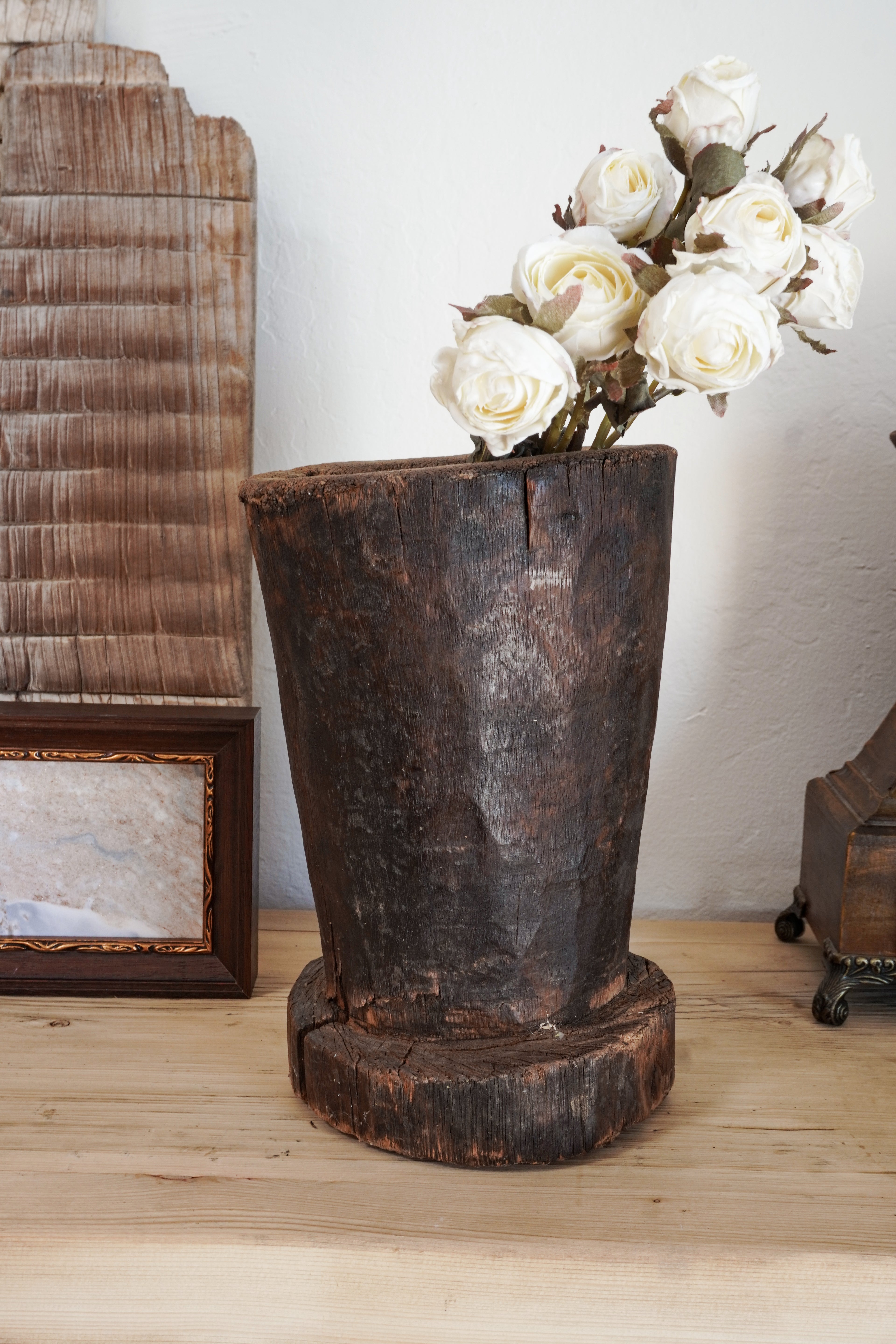 Vintage Wooden Planter