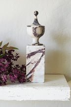 Italian Calacatta Viola Marble Touch Lamp