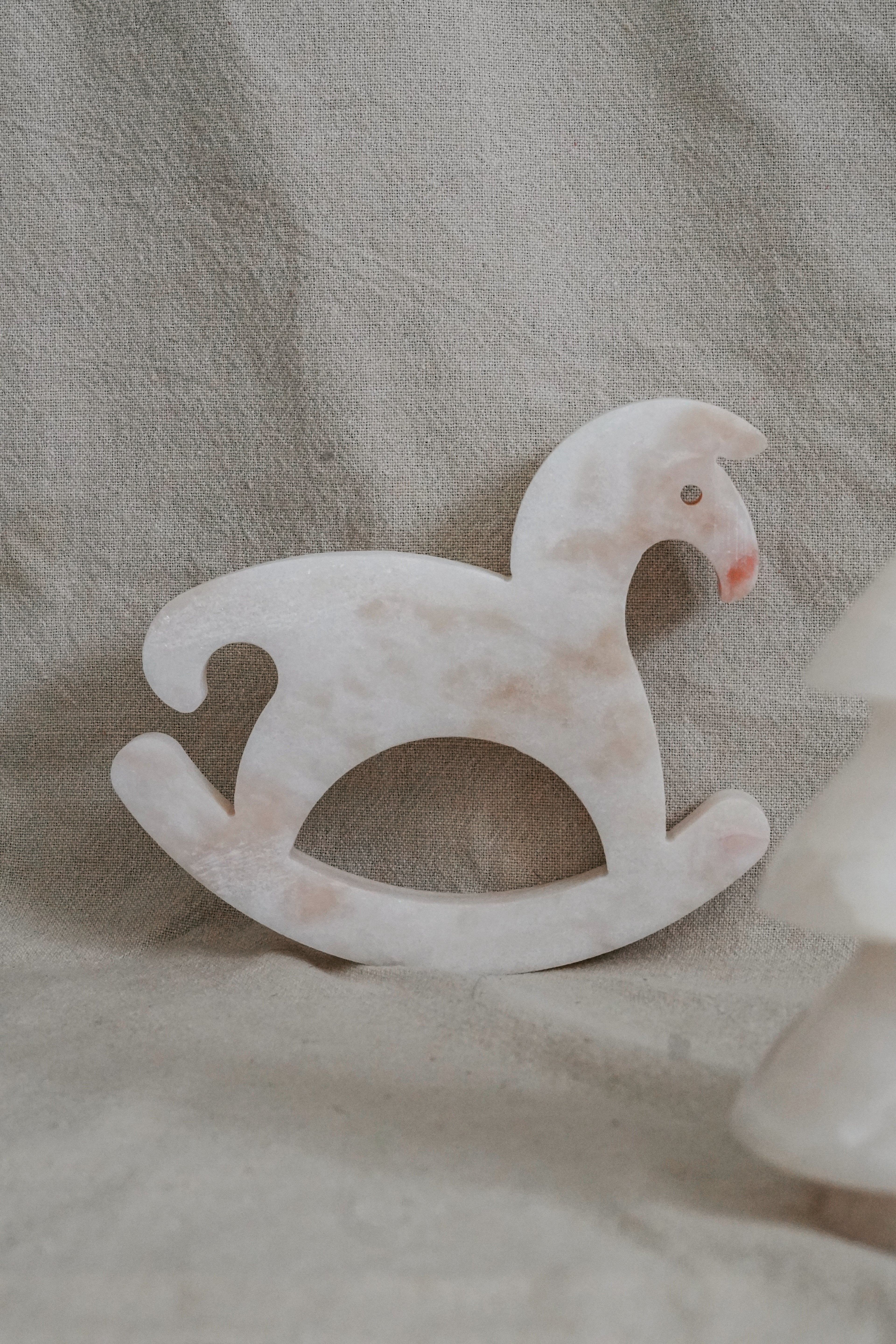Marble Rocking Horse