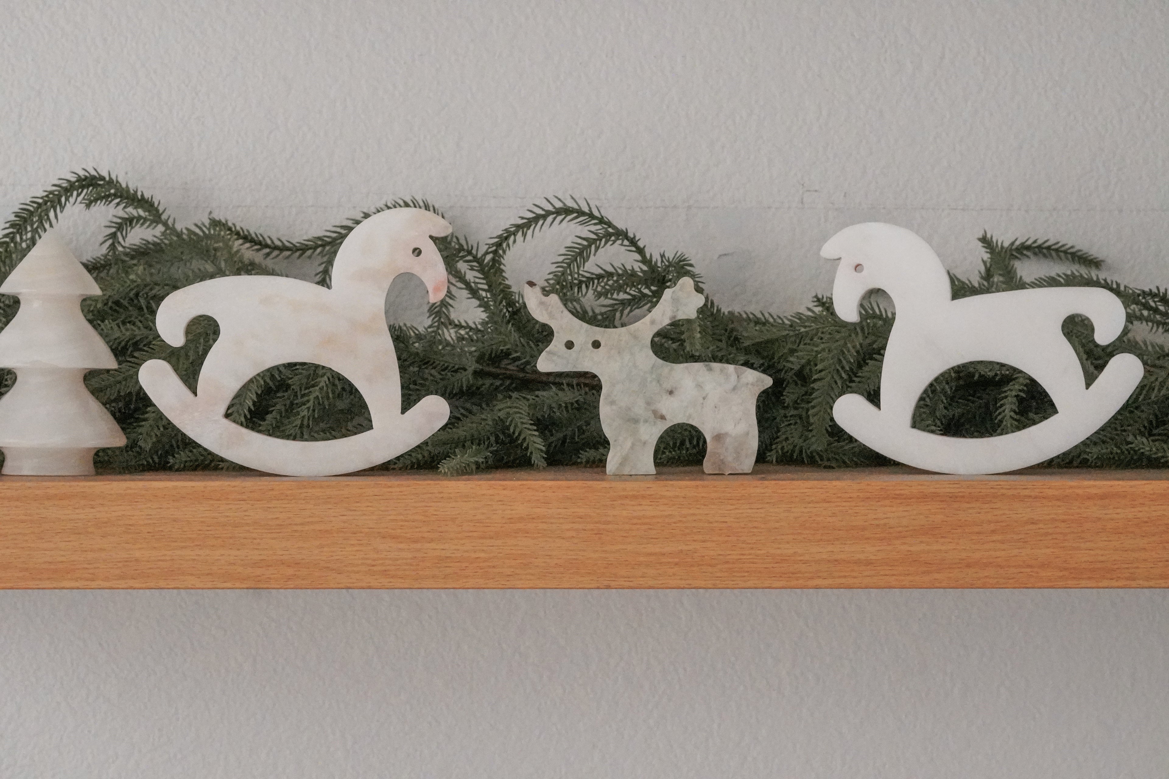 Marble Rocking Horse