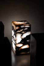 Italian Calacatta Viola Marble Touch Lamp