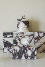 Italian Calacatta Viola Marble Touch Lamp