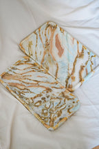 Luxury Green Blue Marble Tray Collection---Various Shape