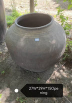 (Pre-order)Vintage Rustic Terracotta Brown Pot- XLarge