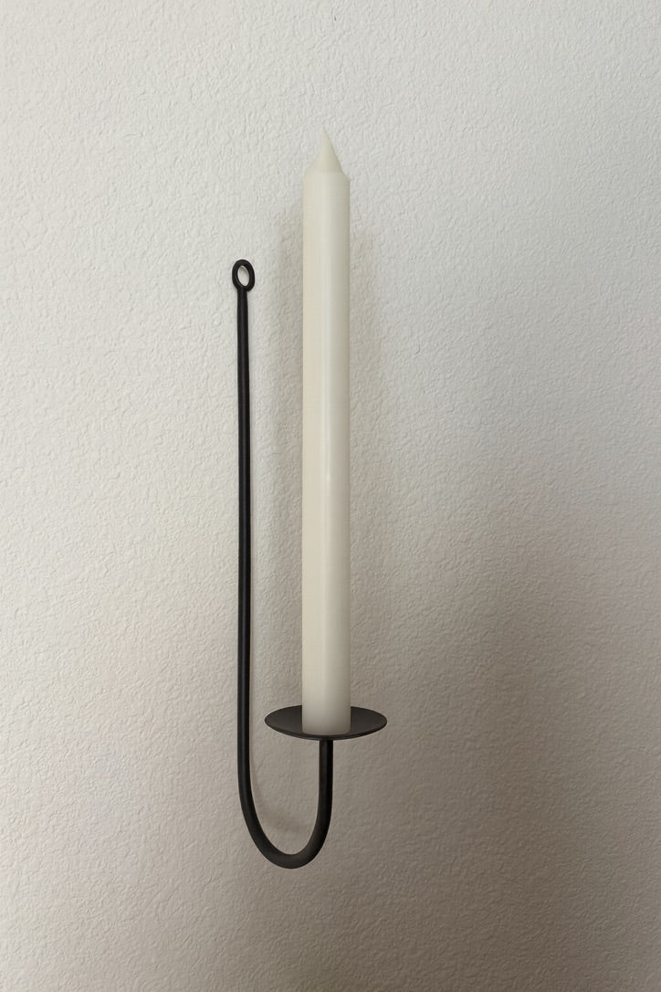 French Wrought Iron Candle Sconce:Double & Single