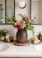 YunNan Vintage Brown Rustic Clay Pot --Multiple Sizes