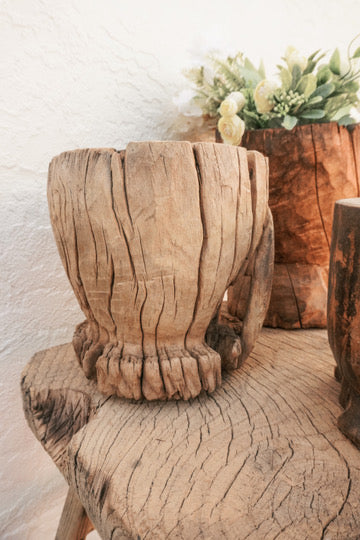 Vintage Wooden Planter
