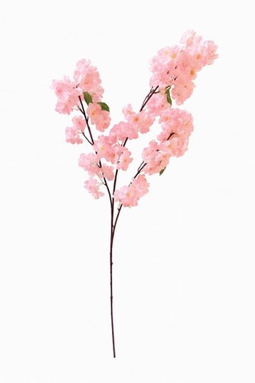 42" Faux Cherry Blossom Stems--Pink