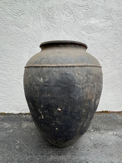 Rustic Large planter or vessel or pot from China