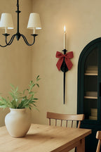 Large Metal Candle Sconce