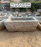 (Coming Soon)Lime Stone Troughs - Multiple Shapes