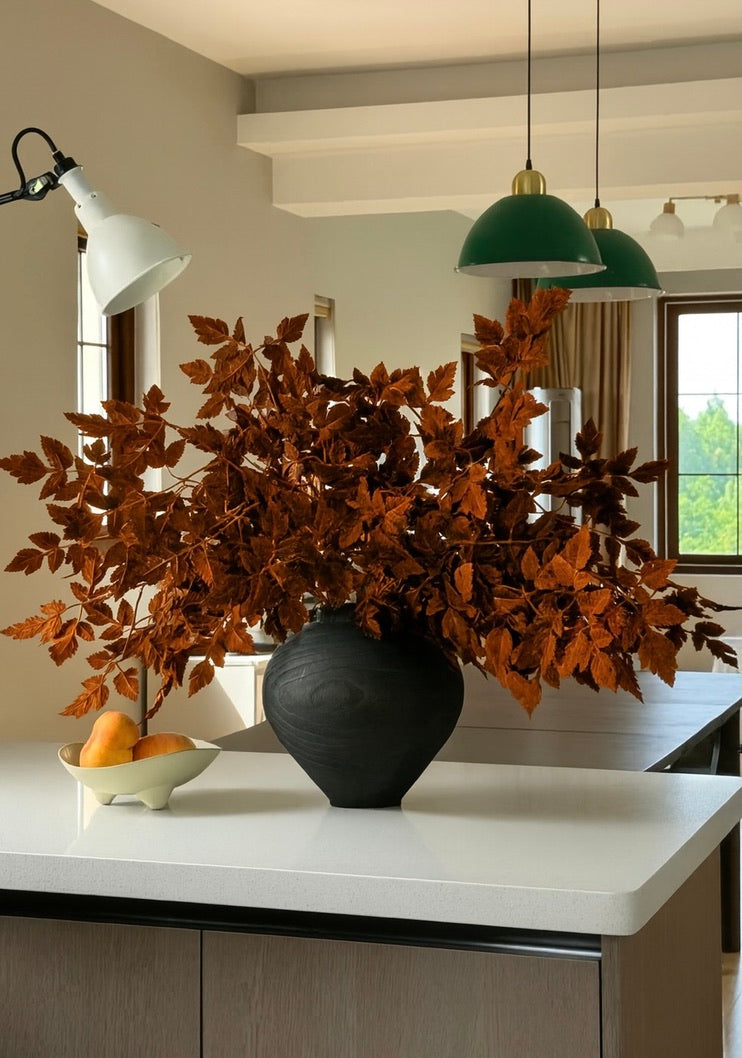 4 Stems 32' Artificial Cimicifuga Leaf Spray
