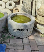 (Coming Soon)Vintage Stone Trough Planter -Round