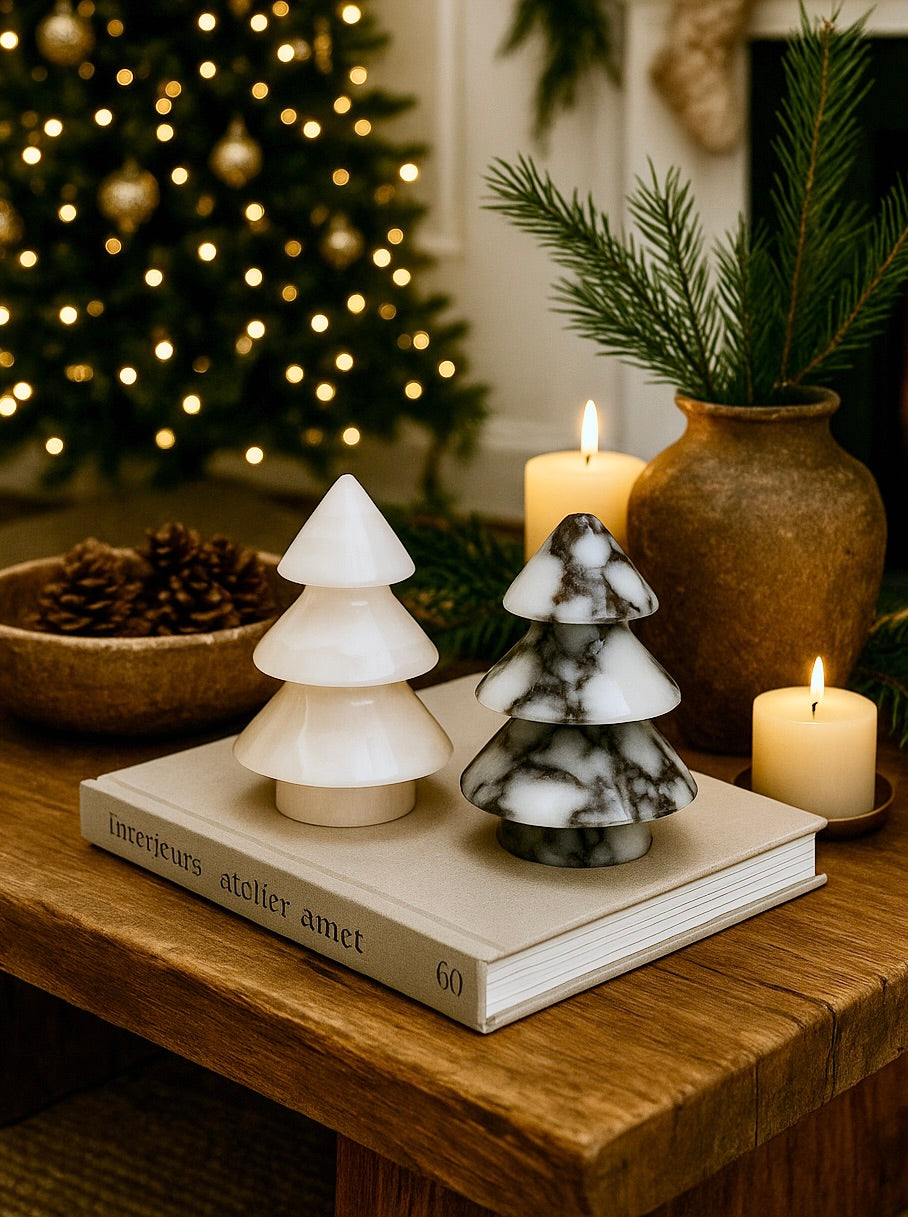 Marble Christmas Tree--Multiple Colors