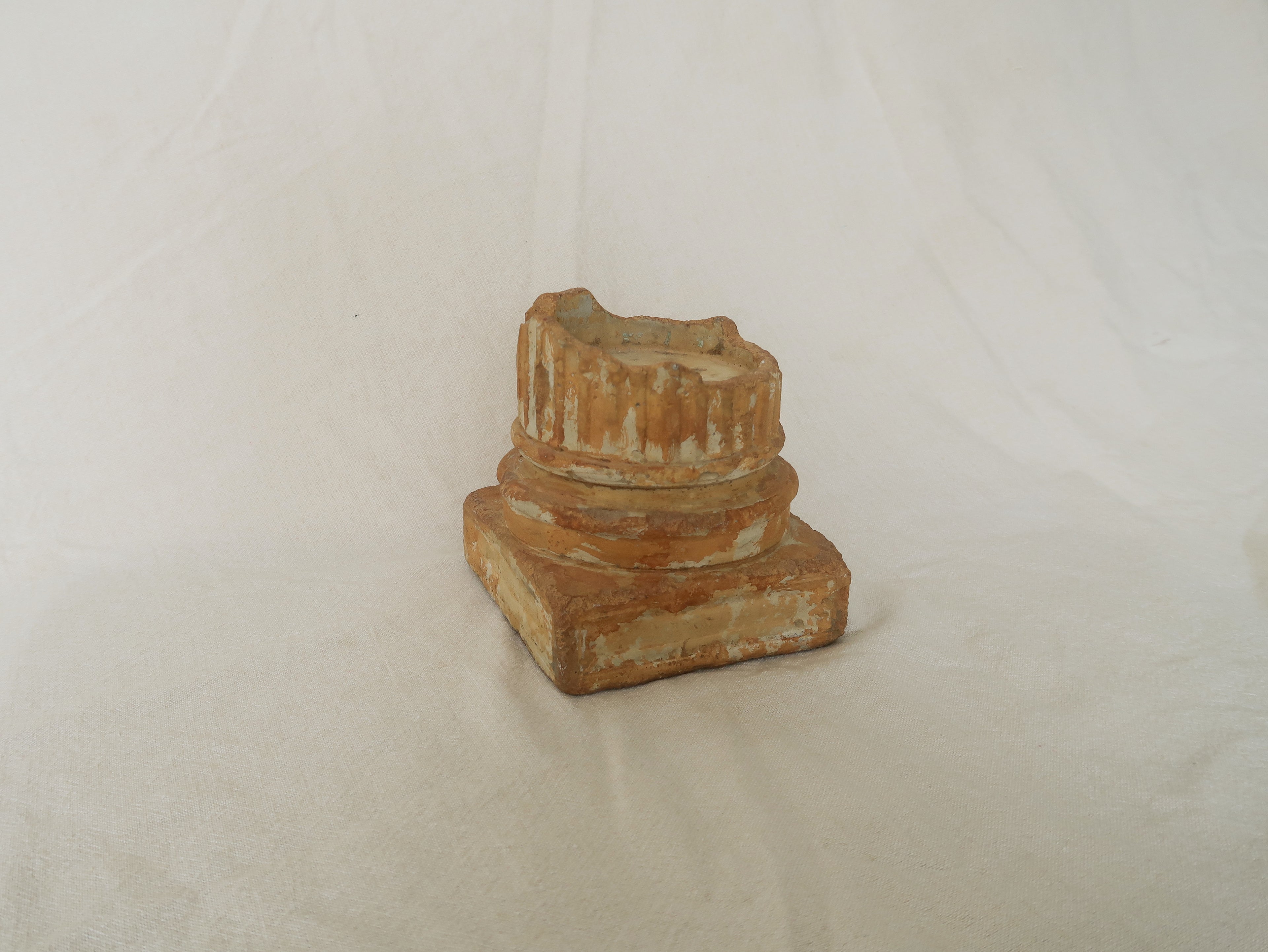 Vintage Column Candle Holder Stand