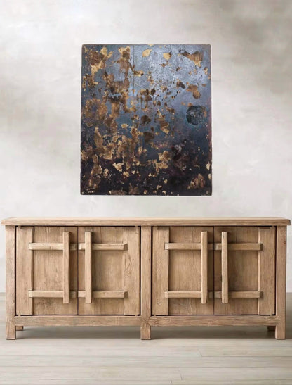 Malibu Reclaimed Door Elm Wood Sideboard