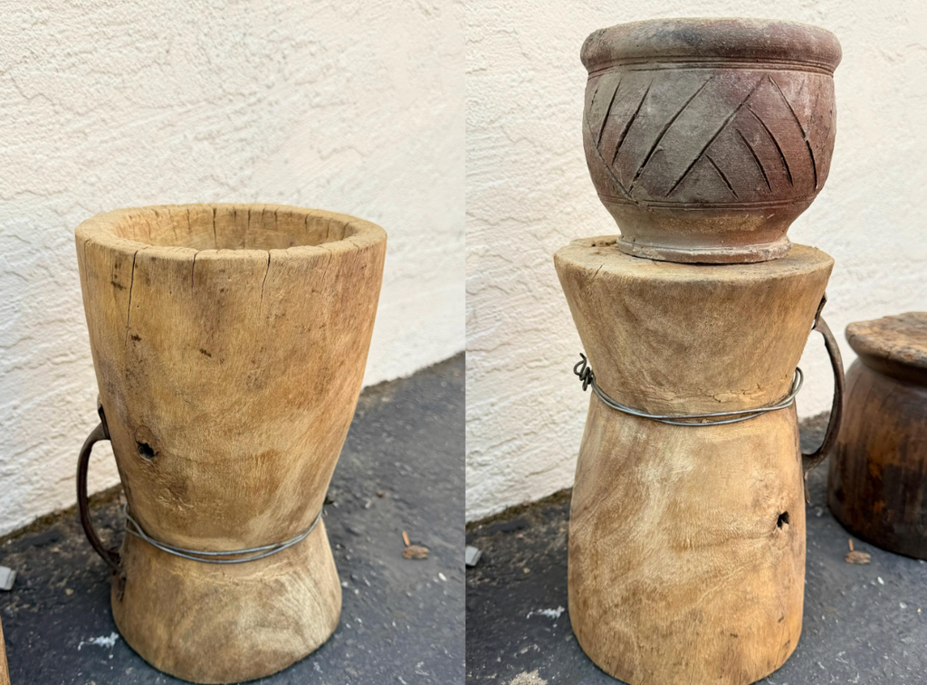 Vintage Wooden Planter