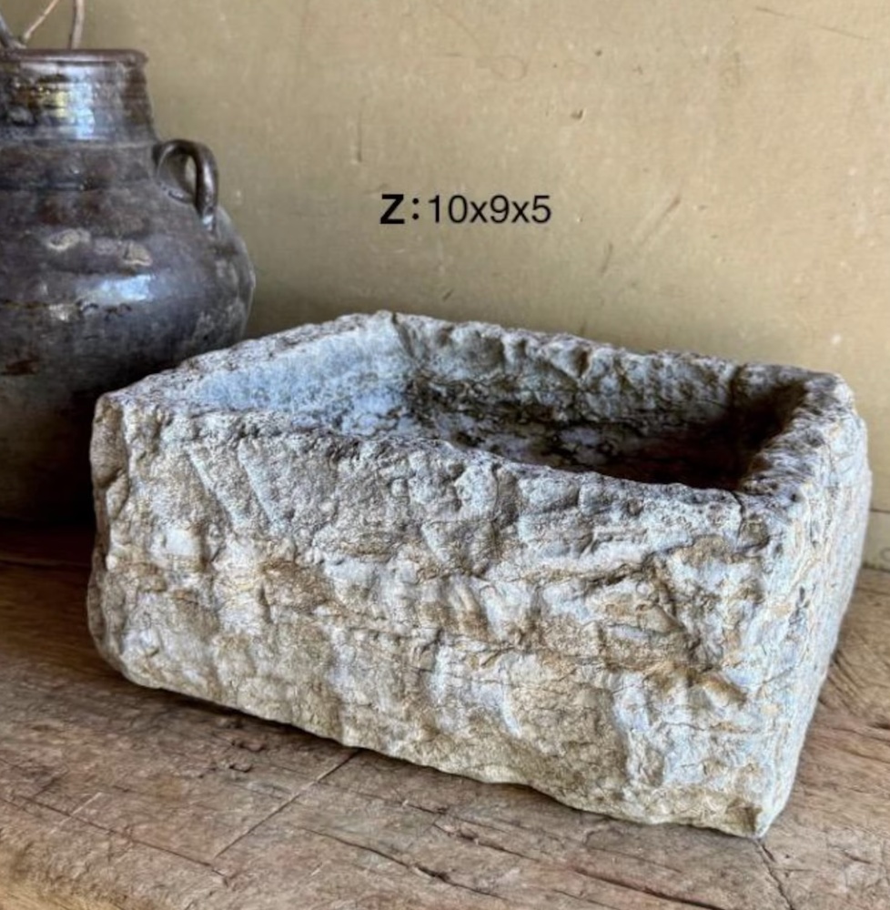 Vintage Stone Bowl Mortar