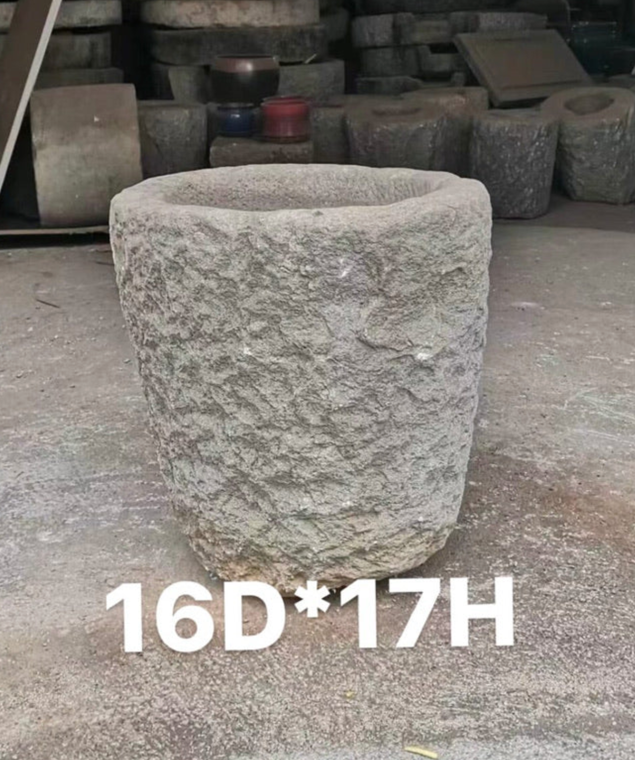 Limestone Trough -Round