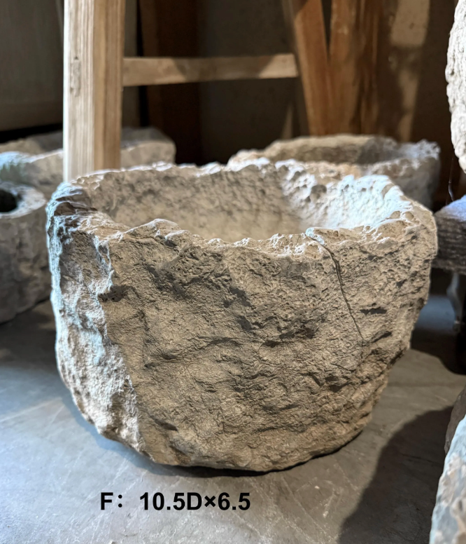 Vintage Stone Bowl Mortar