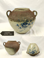 Vintage Blue and White Ceramic Pot--Different Options