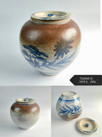 Vintage Blue and White Ceramic Pot--Different Options