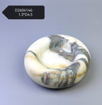 Italian Calacatta Viola Round Marble Catchall Tray